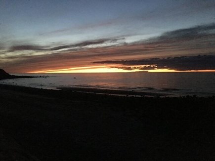 Dennis Cape Cod vacation rental - Sunset at Harbor Beach