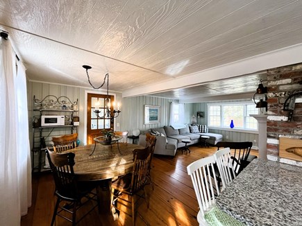 Dennis Cape Cod vacation rental - Dining area and living room area