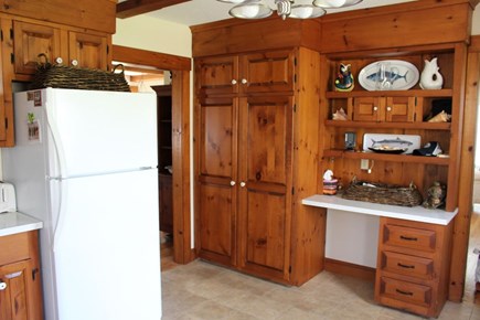 Chatham Cape Cod vacation rental - Pantry area in Kitchen with small desk.