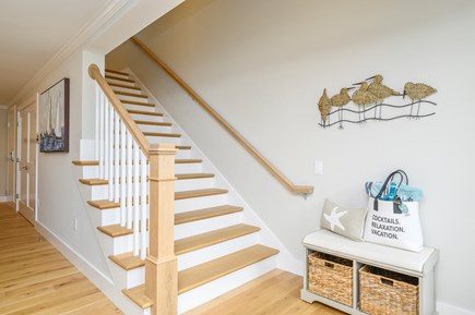 Harwich Port Cape Cod vacation rental - Stairs to second floor bonus room and roof top terrace