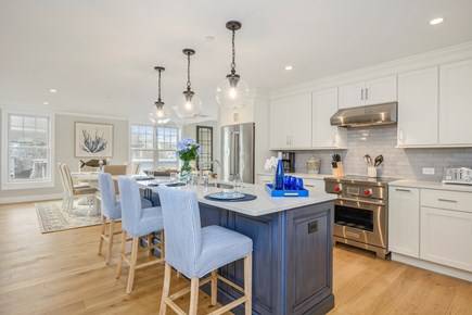 Harwich Port Cape Cod vacation rental - Stainless steel appliances and island seating
