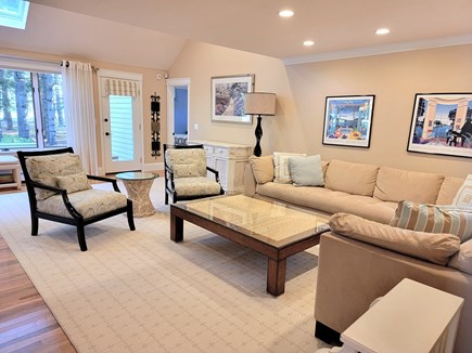 New Seabury Cape Cod vacation rental - Open floor plan with views out to golf course. and half bath