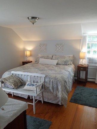 East Dennis Cape Cod vacation rental - Master bedroom in main house