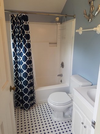 East Dennis Cape Cod vacation rental - Upstairs bathroom upstairs in barn