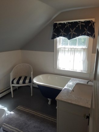 East Dennis Cape Cod vacation rental - Upstairs bath in main house