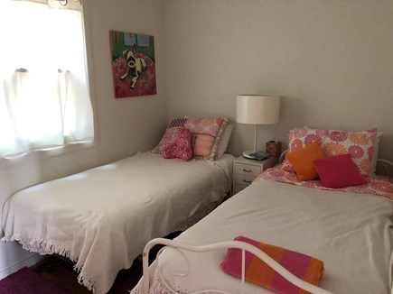 Wellfleet Cape Cod vacation rental - Third bedroom: 1 twin, 2 twins, one king- smallest bedroom