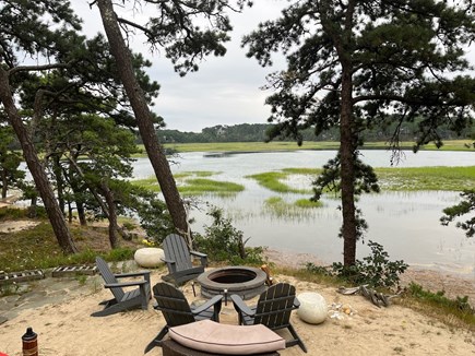 Wellfleet Cape Cod vacation rental - Marsh at high tide with firepit