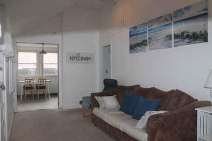Eastham Cape Cod vacation rental - Living Room with pull out coach