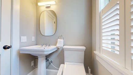 Provincetown Cape Cod vacation rental - Downstairs half bathroom