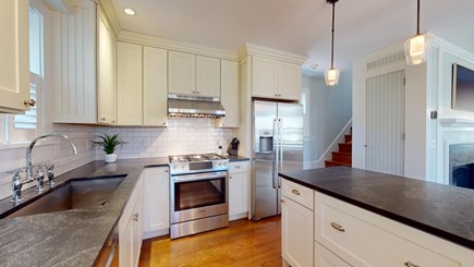 Provincetown Cape Cod vacation rental - Kitchen with modern appliances, including dishwasher