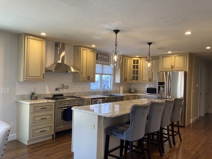 Mashpee Manor Pool House Cape Cod vacation rental - Spacious kitchen with all the amenities for entertaining!