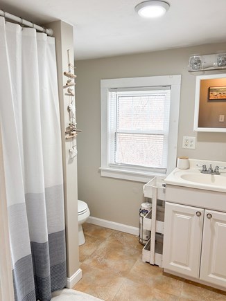 Dennis Port Cape Cod vacation rental - Bathroom with Standing Shower