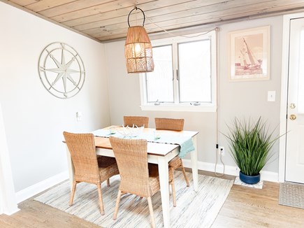 Dennis Port Cape Cod vacation rental - Dining table seats 6