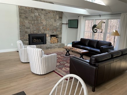 Brewster Cape Cod vacation rental - Living room open floor plan