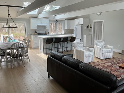 Brewster Cape Cod vacation rental - Open concept kitchen , dinning and living room