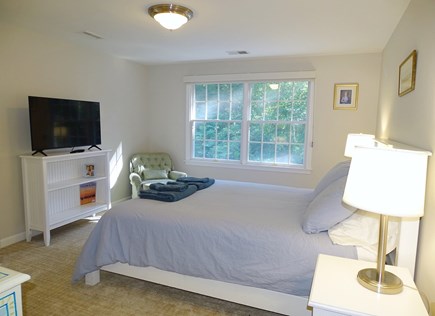 Between Falmouth &Woods Hole Cape Cod vacation rental - Another upstairs queen bedroom with TV