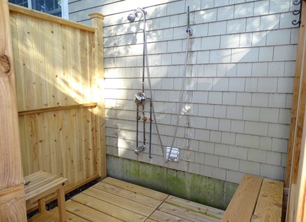 Between Falmouth &Woods Hole Cape Cod vacation rental - New outdoor shower