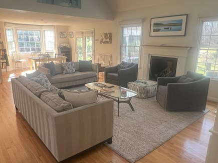 Falmouth Cape Cod vacation rental - Bright and airy living area