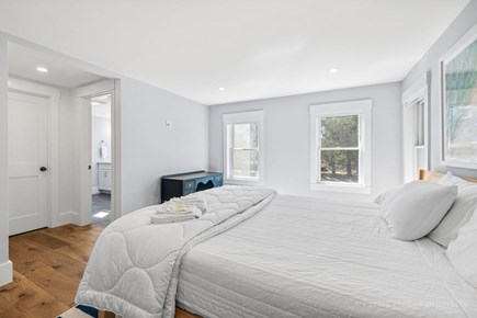 Yarmouth Cape Cod vacation rental - Primary bedroom facing private en suite bath