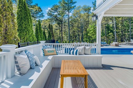 Osterville/ Centerville Line Cape Cod vacation rental - Cozy porch for conversations