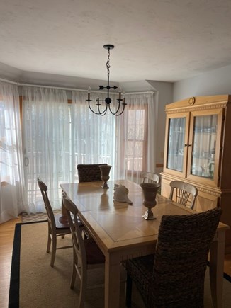 South Yarmouth Cape Cod vacation rental - Ding room with seating for 8