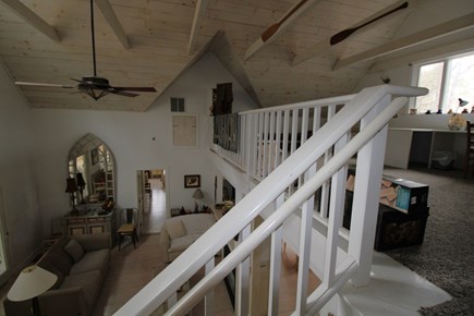 20 Abagail St, Wellfleet Cape Cod vacation rental - Loft area and family room below