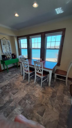 Pocasset Cape Cod vacation rental - Kitchen dining with a view