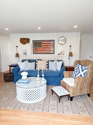 Pocasset Cape Cod vacation rental - Living Room Space