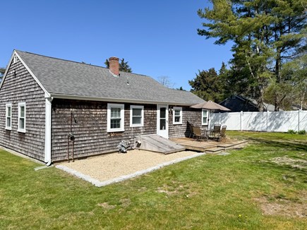 Pocasset Cape Cod vacation rental - Backyard. NEW outdoor shower, surround to be in before 5/31