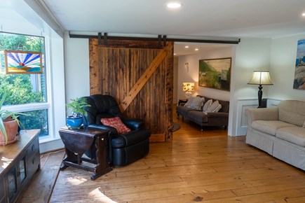 Truro Cape Cod vacation rental - Sitting room and living