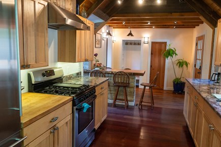 Truro Cape Cod vacation rental - Fully Stocked Galley Kitchen and Breakfast Counter