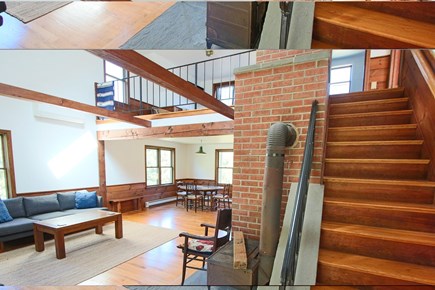 Truro Cape Cod vacation rental - Stairs to the Second Floor