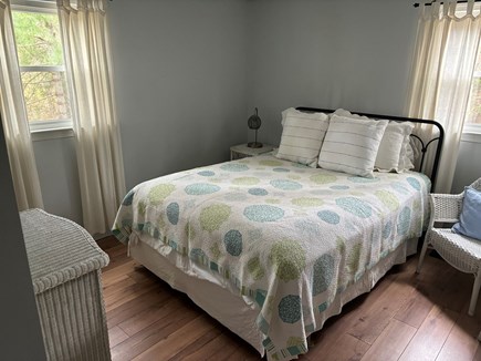 Mashpee Cape Cod vacation rental - Downstairs bedroom with a queen sized bed.