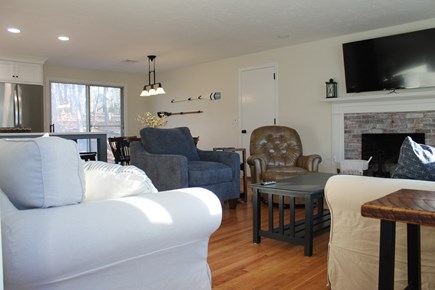 Harwich Cape Cod vacation rental - View from front door of living room, dinning room and kitchen.