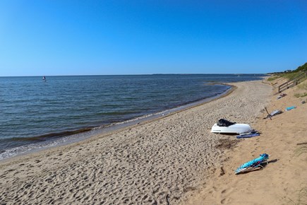 Eastham Cape Cod vacation rental - Beach looking north