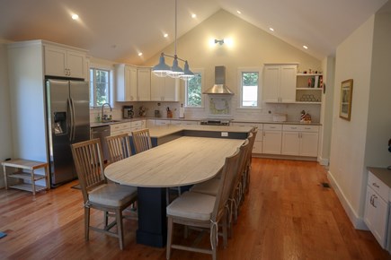 Eastham Cape Cod vacation rental - Vaulted ceilings and custom kitchen are the show pieces of the house