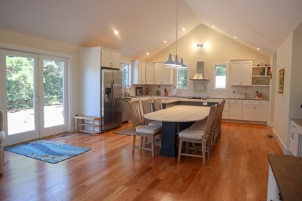 Eastham Cape Cod vacation rental - Vaulted ceilings and custom kitchen are the show pieces