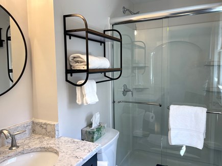 Brewster Cape Cod vacation rental - Master bath with step in shower