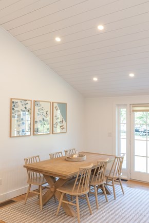 West Yarmouth, Lewis Bay Cape Cod vacation rental - Extendable dining table can seat up to 10 for family meals.