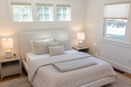 West Yarmouth, Lewis Bay Cape Cod vacation rental - Queen size memory foam bed & large closet. Designer finishes.