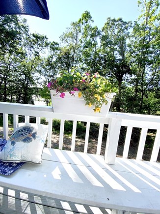 Harwich Cape Cod vacation rental - Loads of seating on your spacious deck fenced in back for pets!