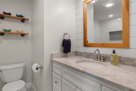 Yarmouth Port Cape Cod vacation rental - New gorgeous tile bathroom.