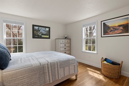 Yarmouth Port Cape Cod vacation rental - 2nd bedroom with queen size bed, dresser & closet.