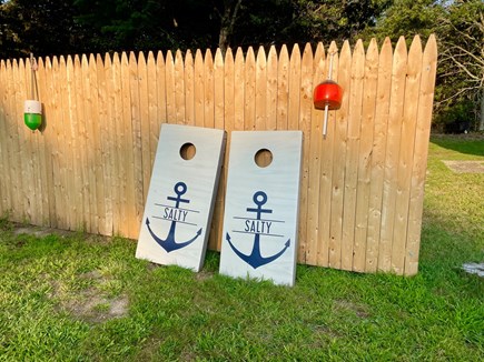 Marstons Mills Cape Cod vacation rental - Cornhole!