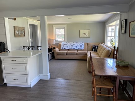 Marstons Mills Cape Cod vacation rental - Eat in kitchen and living room