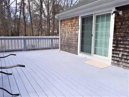 Yarmouth Cape Cod vacation rental - Deck overlooking conservation forest land, ie- my zen place.
