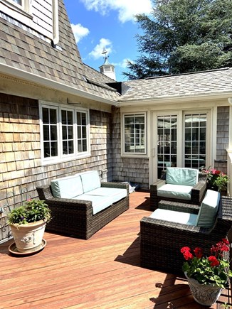 West Barnstable Cape Cod vacation rental - Deck seating