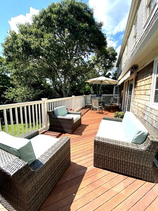 West Barnstable Cape Cod vacation rental - Full deck & dining view