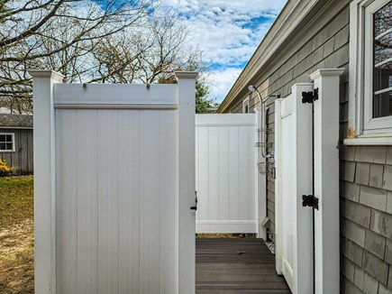 Yarmouth Cape Cod vacation rental - Spacious outdoor shower with changing area off of back patio