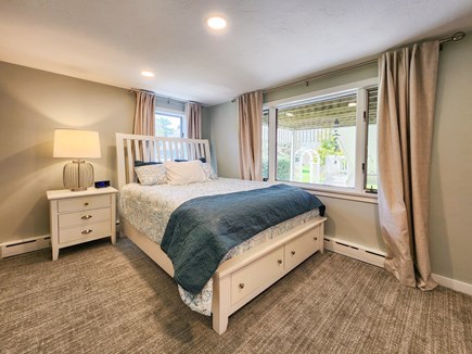 Pocasset Cape Cod vacation rental - Main level bedroom 3 with queen bed